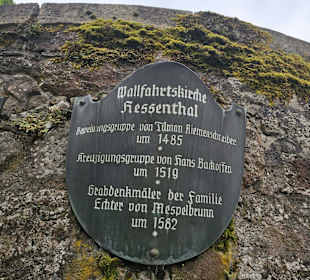 Gedenktafel an der Ringmauer