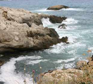 Bucht auf dem Wegb nach Palma