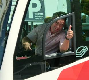 Unser Busfahrer Raul