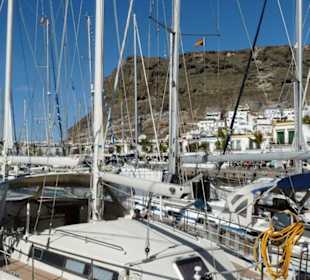 Blick über den Hafen