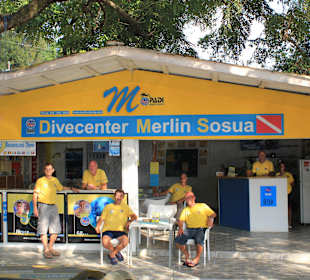 Divecenter Merlin und Team