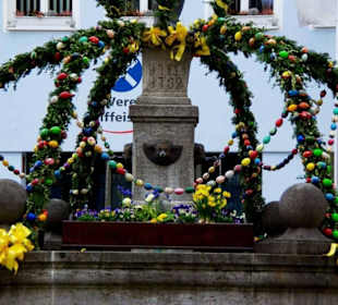 Osterbrunnen in Gräfenberg
