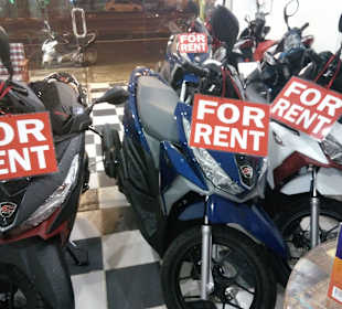 Motor Roller Verleih Khao Lak Honda 