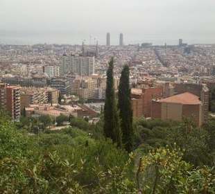 Parc Güell - Ausblick von oben