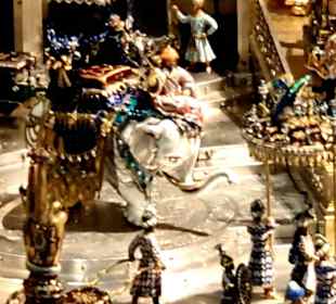 Das Prachtwerk nah aufgenommen