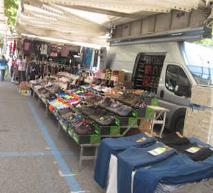 Wochenmarkt in Morbegno