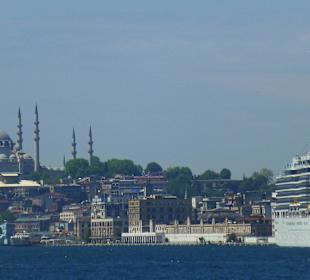 Blick auf Topkapi-Palast