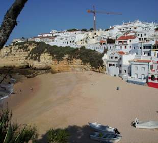 Stadtstrandt in Carvoeiro