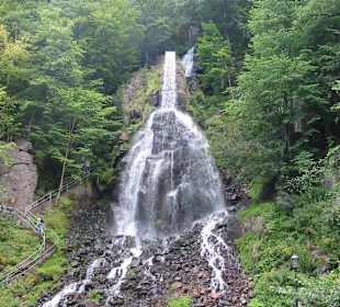 Ausflug zum Trusetaler Wasserfall