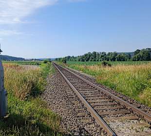 Bahngleise im Raabtal