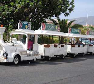 Bimmelbahn Touristic-Train in Playa Fanabe