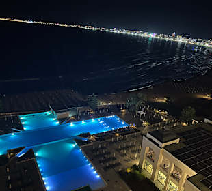 Nachts aus dem 10. Stock