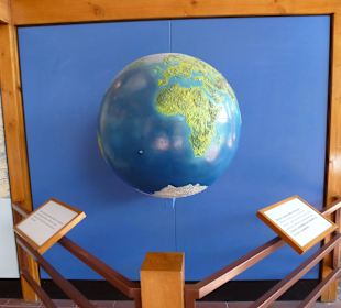 Im Infozentrum des Nationalparks