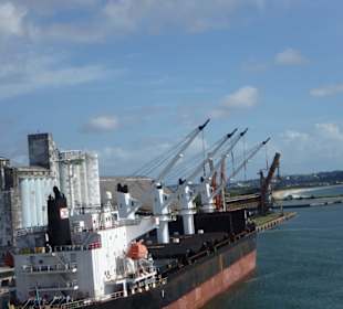 Teilansicht des Hafens