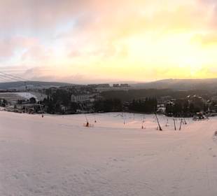 Skipiste direkt am Hotel