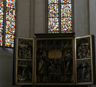 In der Predigerkirche von Erfurt