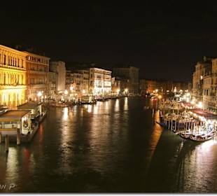 Canal Grande bei Nacht