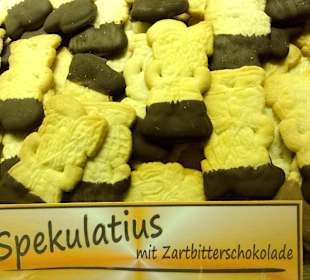 Spekulatius-Fabrikation auf dem Lamberti-Markt