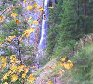 Dalfaz-Wasserfall im Rofan