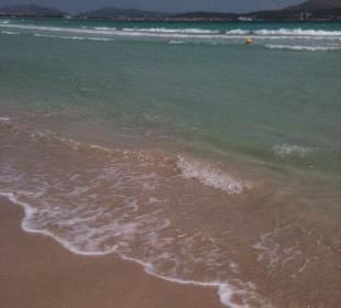 Strand Richtung C'an Picafort / Surfer-Strand