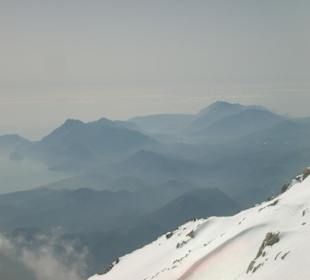 Zerklüpftete Landschaft