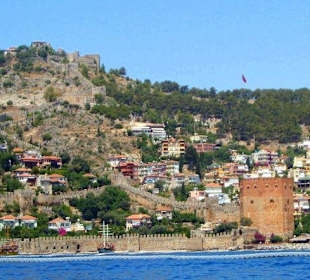 Malerischer Hafen Alanyas