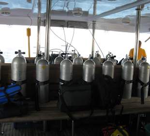 Alles da was man zum tauchen braucht