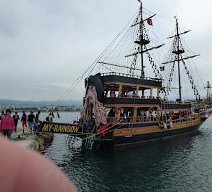 Ausflug mit Piratenschiff