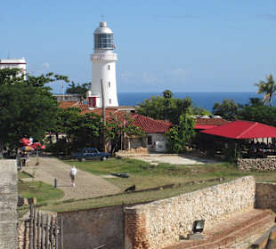 Blick zum Leuchtturm