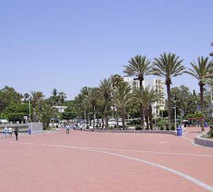 Die neue Promenade.