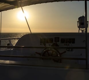 Romantischer Sonnenuntergang