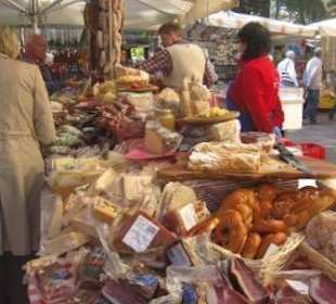 Kulinarisches auf dem Wochenmarkt
