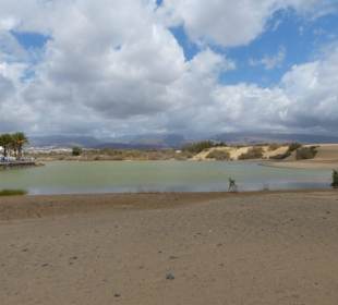 Blick auf die Lagune