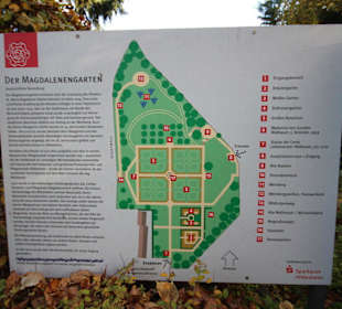 Lageplan Magdalengarten