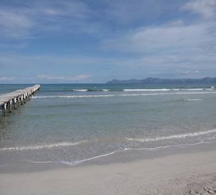 Strand 200m von Hotel entfernt