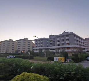 Oberhalb der Fußgängerzone