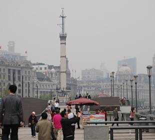 Die Strandpromenade Bund in nördlicher Richtung