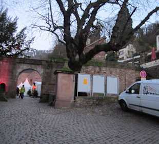 Schloss Heidelberg Weihnachtsmarkt