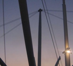 Particolare della struttura "Le Vele"