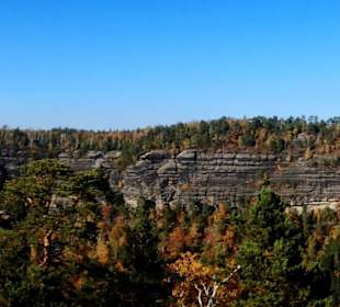 Panorama Elbsandstein