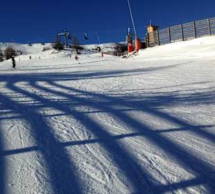 Alleine auf den Pisten