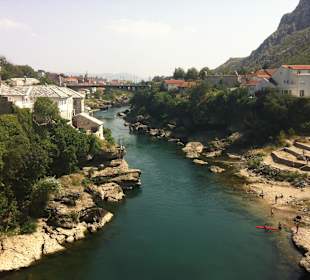 Aussicht von der Brücke