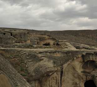 Skalne miasto Upliscyche w Gruzji