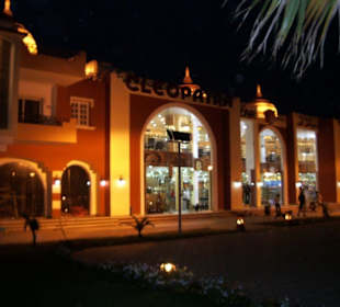 Abends am Cleopatra-Center