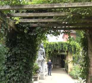 Innerer italienischer Rosengarten