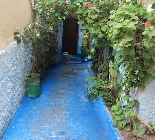 Gasse im Kasbah-Viertel