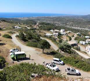 Aussicht mit Jeeps
