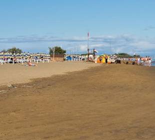Strand in Lido dei Pini