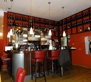 Barbereich des Ristorante Oliveto