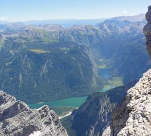 Panorama von der Watzmannmittelspitze